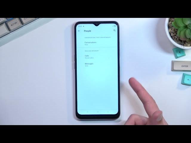 Video thumbnail for How to Set Up and Configure Do Not Disturb Mode on REALME C31 // DND