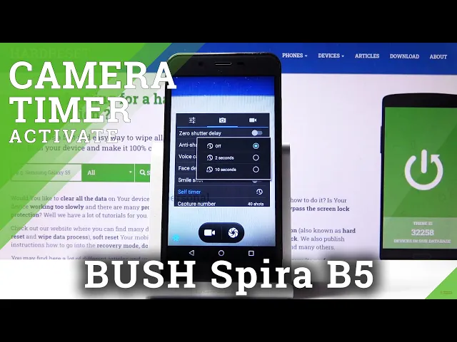 Video thumbnail for How to Set Camera Timer on BUSH Spira B5 – Delay Photo Up to 10 Seconds