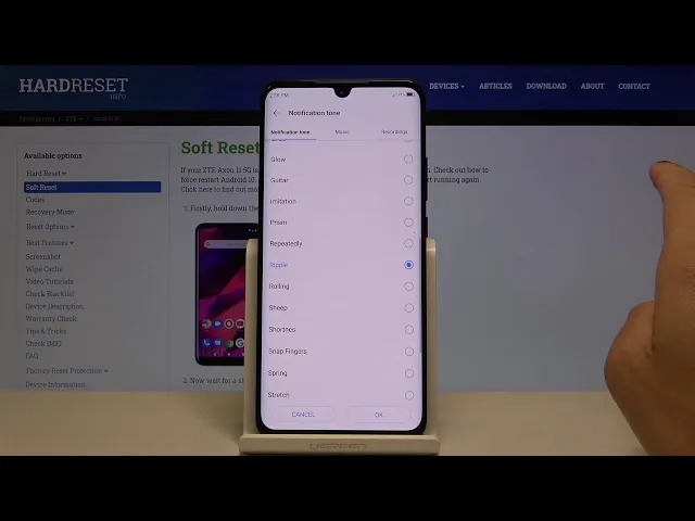 Video thumbnail for How to Manage Voicemail Notification Sounds on ZTE Axon 11 - Change Voicemail Tone