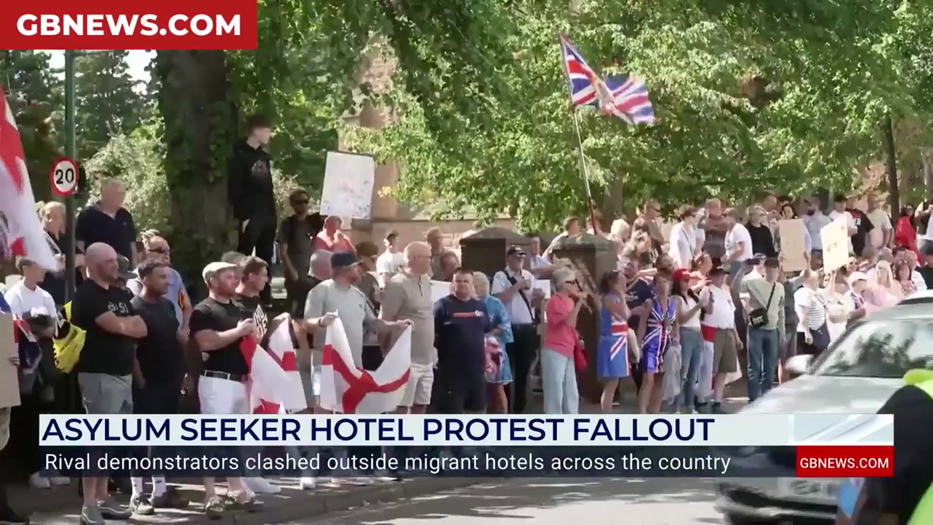 'Video thumbnail for Epping's migrant hotel crisis has 'torn the heart' out of the community, ex-Tory MP says'