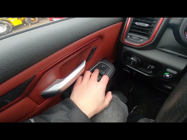 Video thumbnail for How to Adjust Side Mirrors in Dodge RAM REBEL 1500 II ( 2019 - now ) | Side Mirrors Position
