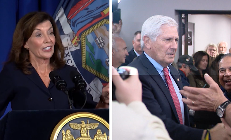 Video thumbnail for New Siena poll shows Hochul widening lead in race for governor
