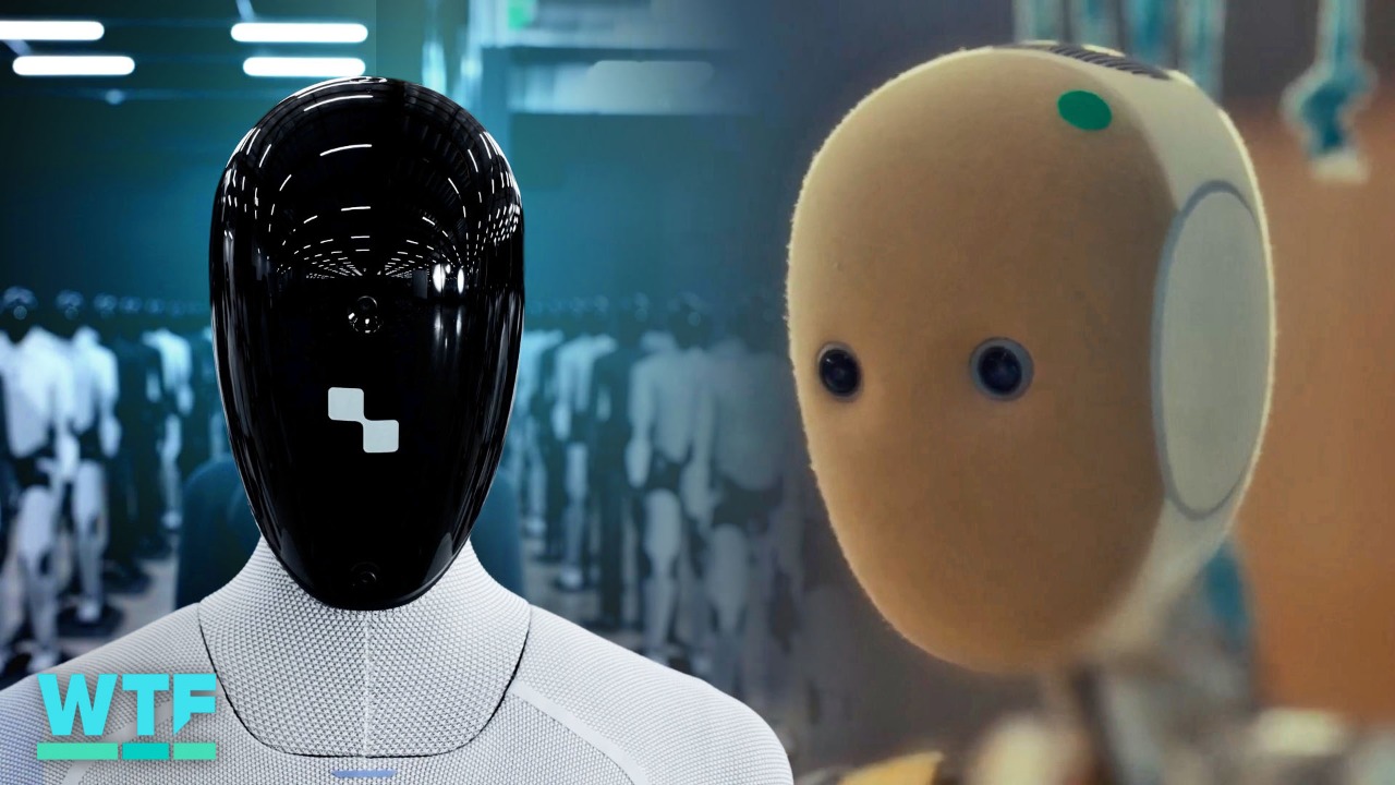 Video thumbnail for Inside the humanoid robot factories of Figure and 1X