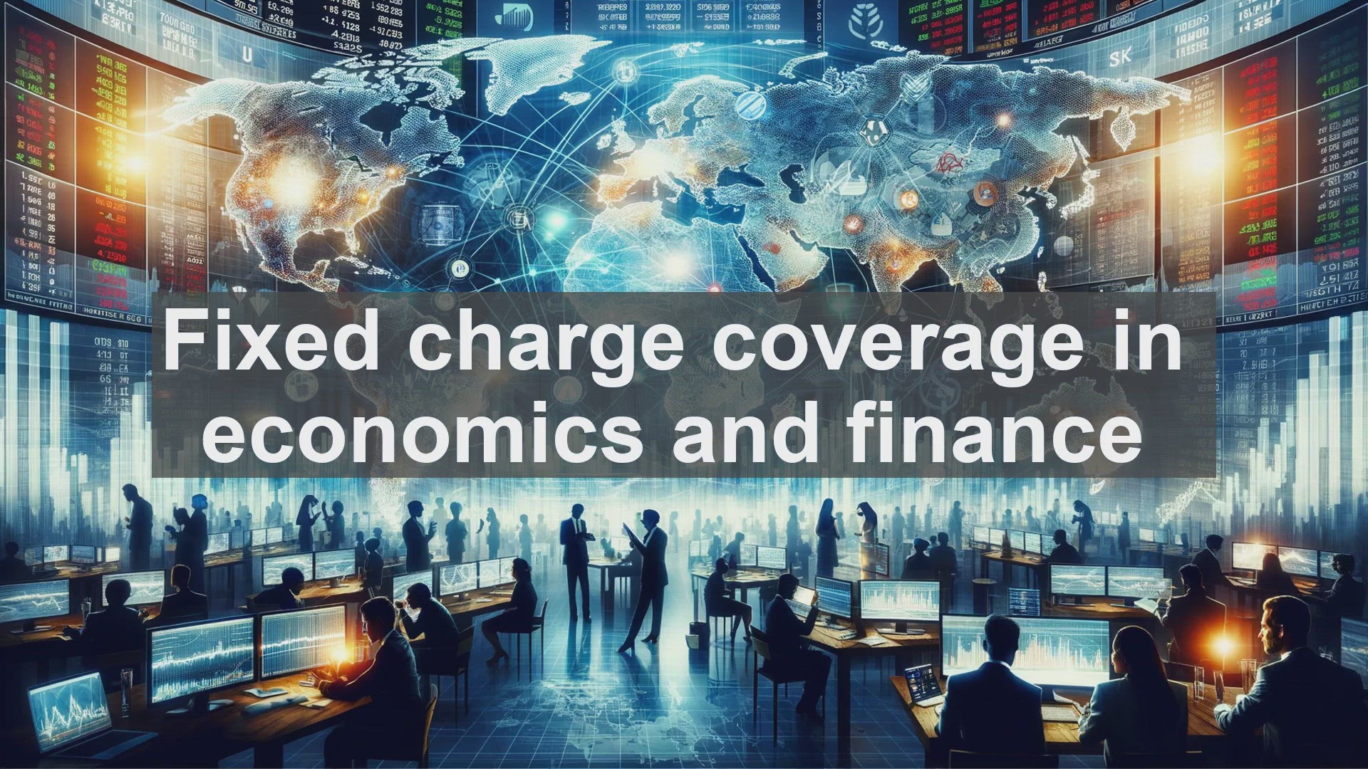 'Video thumbnail for Fixed charge coverage in economics and finance'
