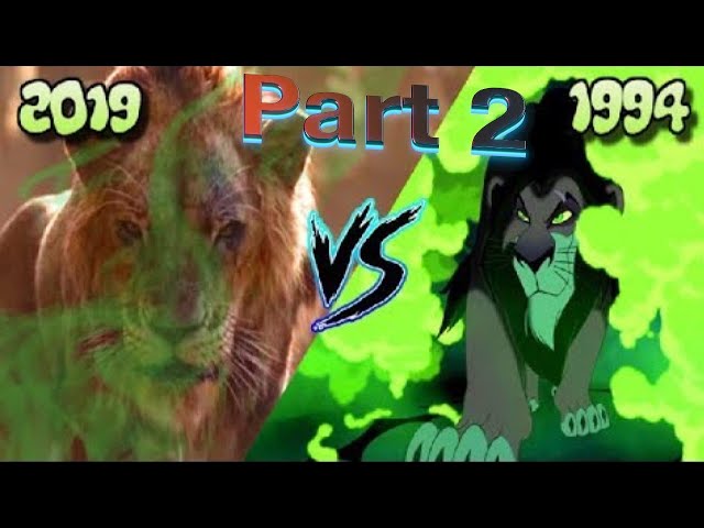 Video thumbnail for Differences Between "The Lion King" Animation & Live-Action: Part 2