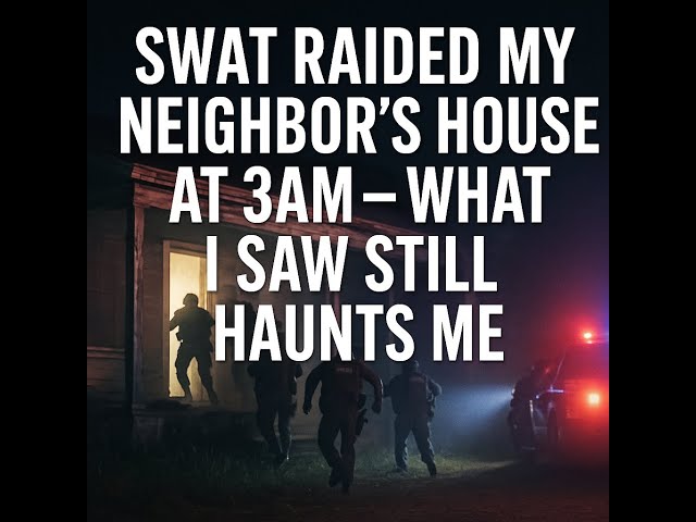 Video thumbnail for SWAT Raided My Neighbor’s House at 3AM — What I Saw Still Haunts Me