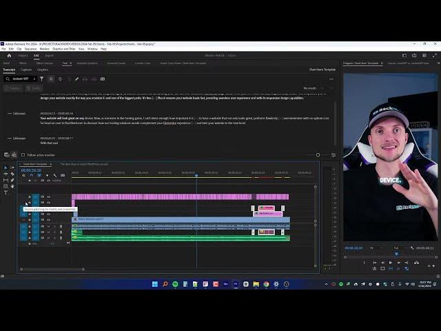 Video thumbnail for Editing Session #12 - Premiere Pro Video Editing for YouTube and Other Social Platforms