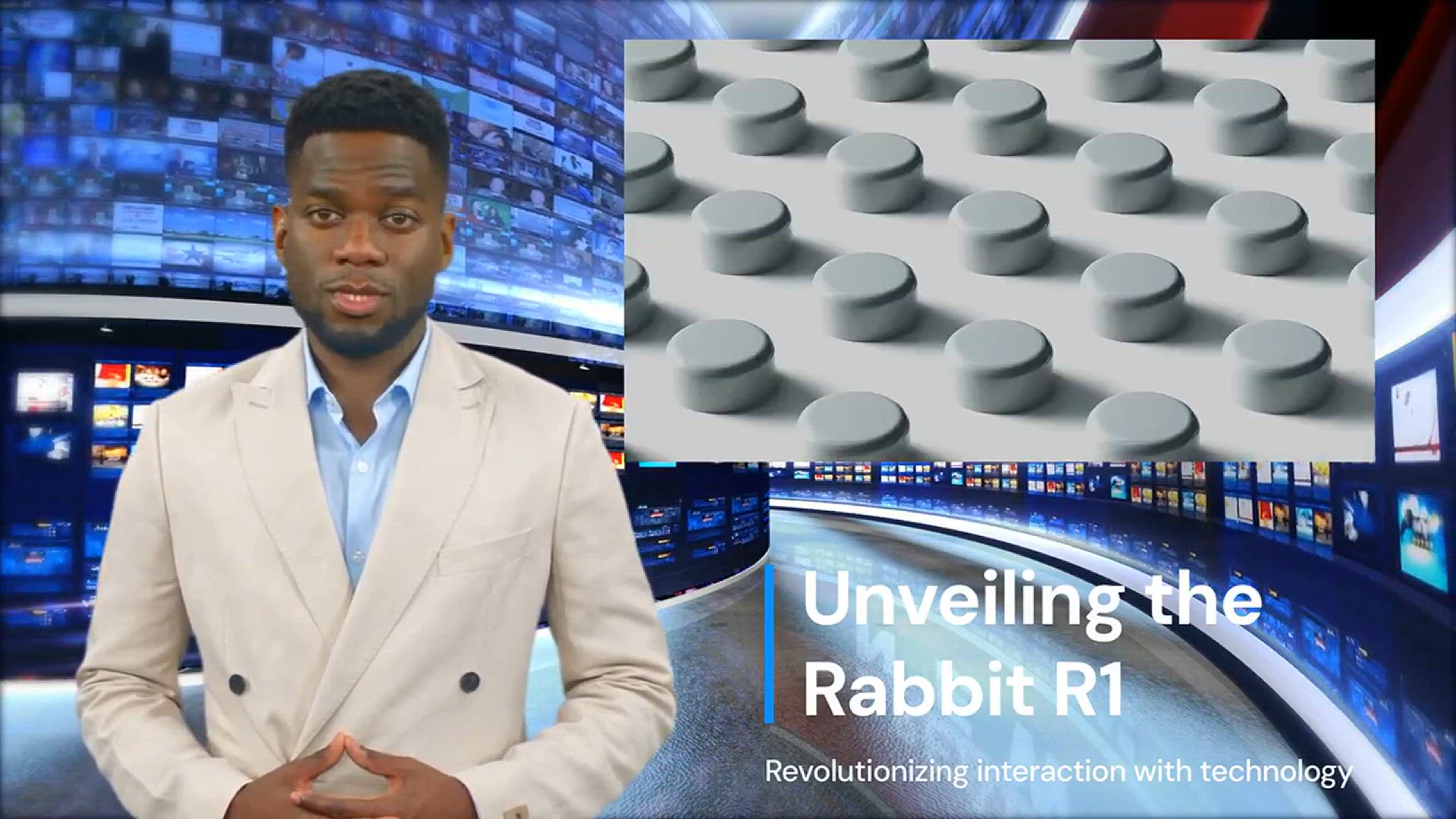 'Video thumbnail for AI Avatar Unveils Rabbit R1_  The Game Changing AI Device'