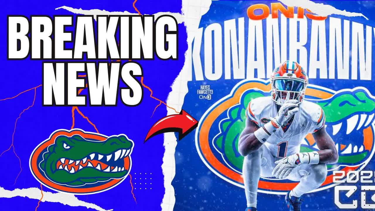 Video thumbnail for BREAKING: Gators FLIP top CB from Tennessee in 2025 Recruiting Class