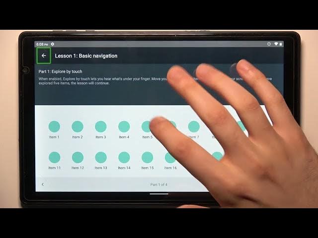 Video thumbnail for How to Enable Talkback on TOSCIDO P101?