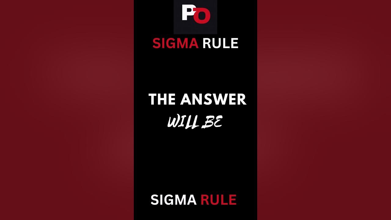 Video thumbnail for Male Sigma Rule #2 #shorts