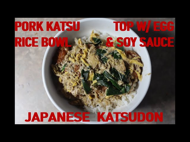 Video thumbnail for JAPANESE KATSUDON.HOMEMADE PORK KATSU. Lutong Pinas TV. Easy & Delicious Filipino Homecooked Recipe.