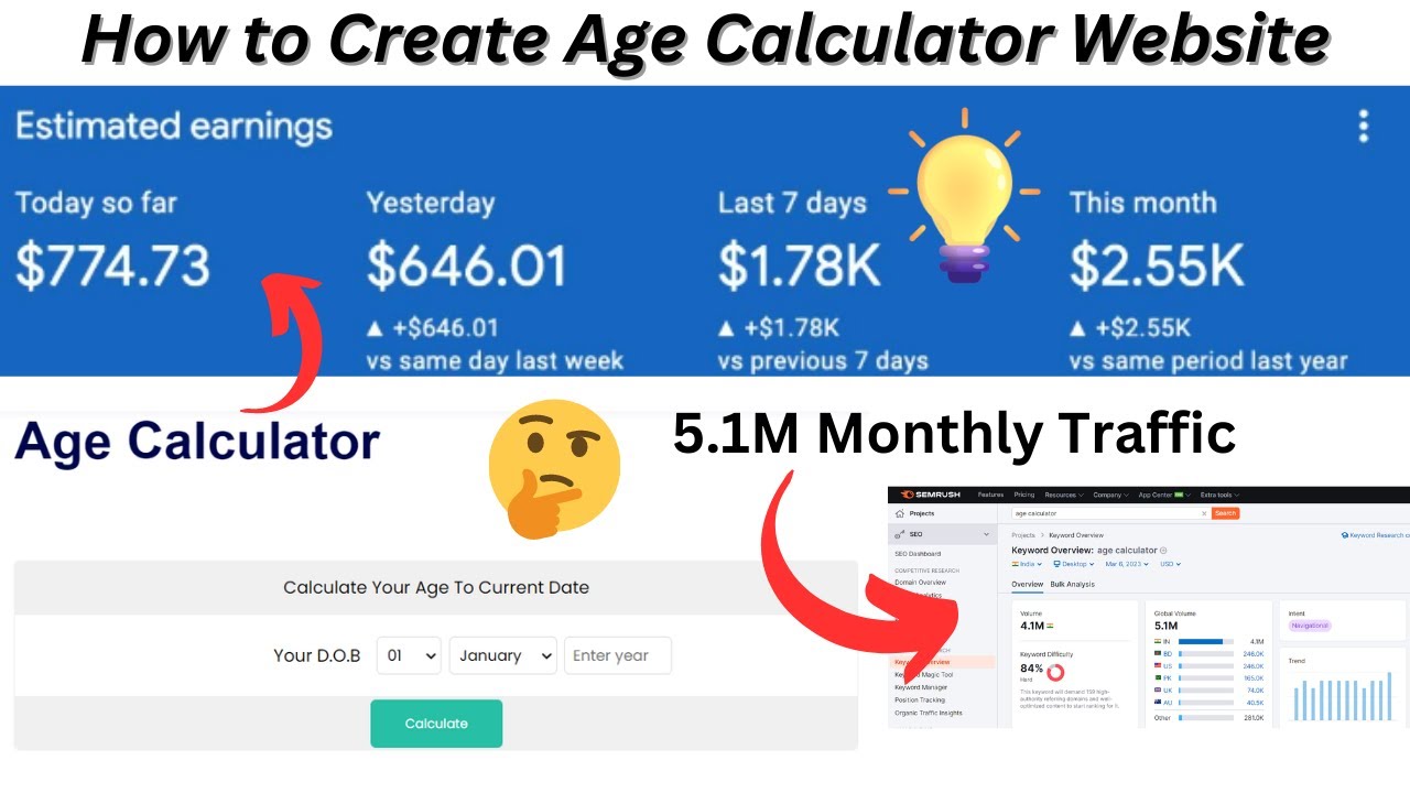 Video thumbnail for How to Create Age Calculator Website WordPress | Tool Website Kaise banaye