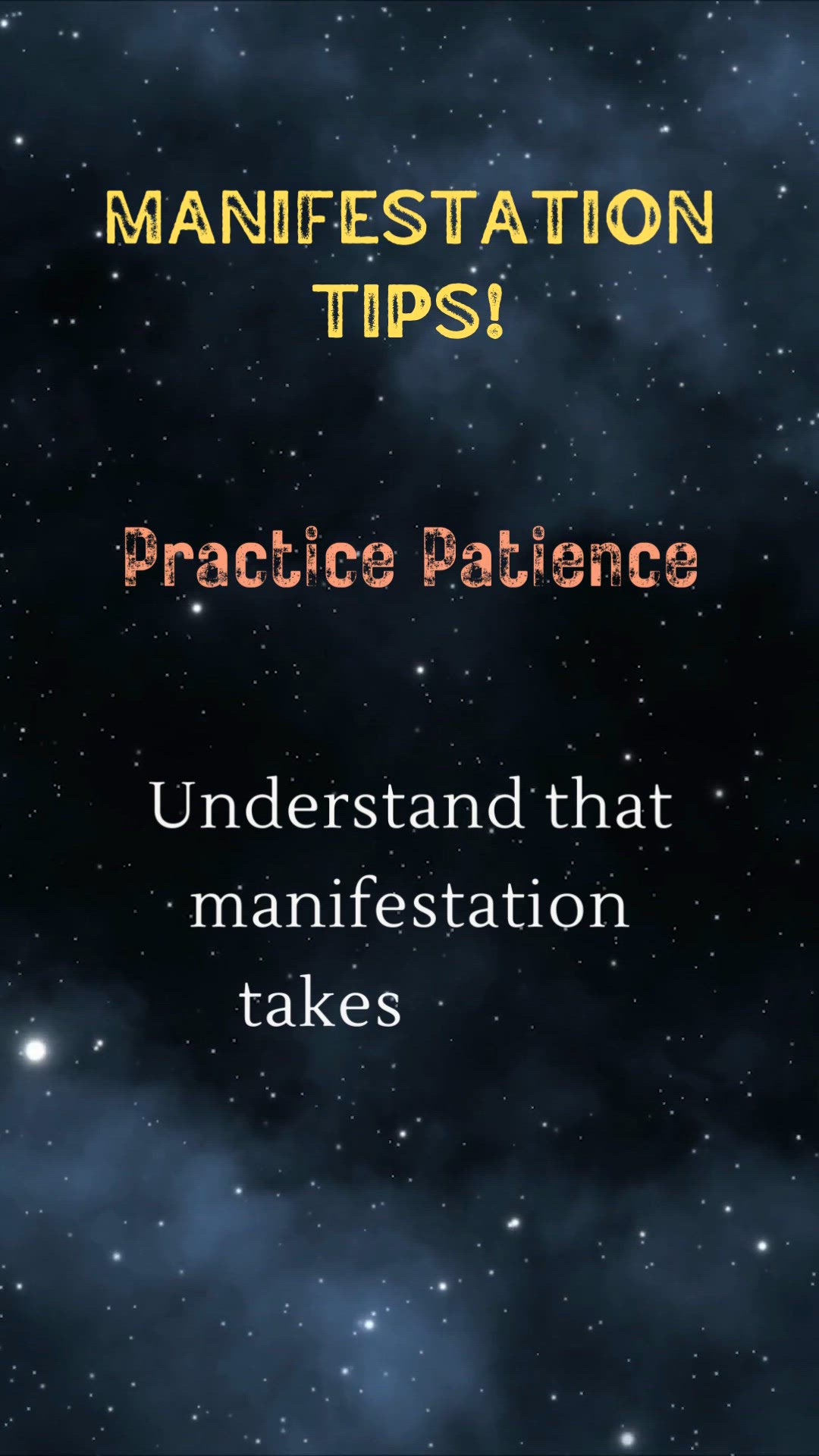 'Video thumbnail for Manifestation Tips!'