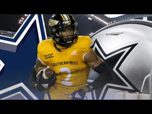 Video thumbnail for #Cowboys DB Eric Scott Jr. From Southern Miss The Element of SURPRISE