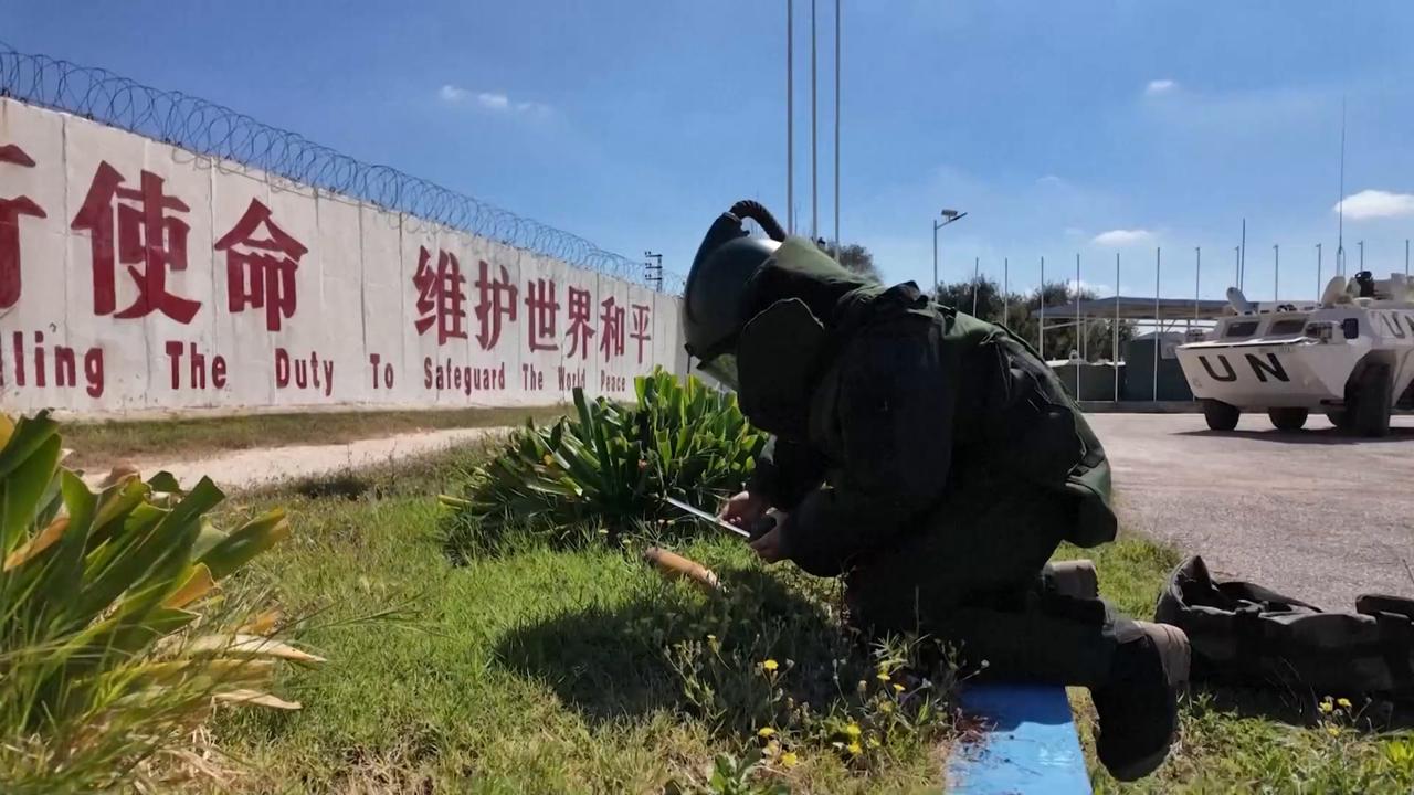 Video thumbnail for Lebanon: Chinese peacekeeping troops to Lebanon pass UNIFIL military capability assessment.