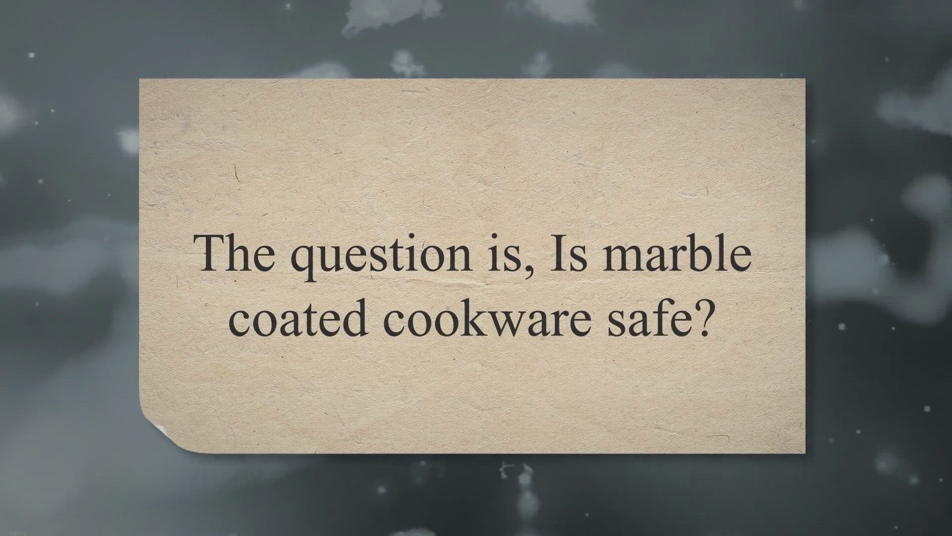 Video thumbnail for Is Marble Coated Cookware Safe? 2023