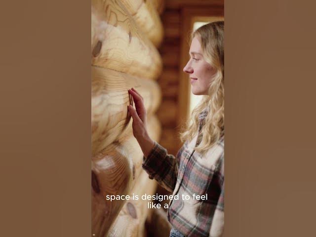 Video thumbnail for Rustic Cabin Retreat! #tinyhome #home #interiordesign #minimalistliving #homedesign