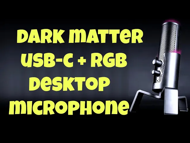 Video thumbnail for Monoprice Dark Matter SENTRY Streaming Microphone -- REVIEW