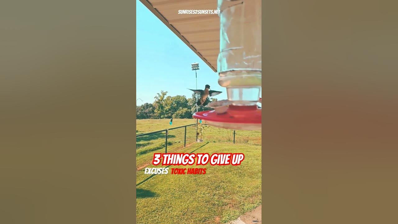 Video thumbnail for 3 Things to Give up