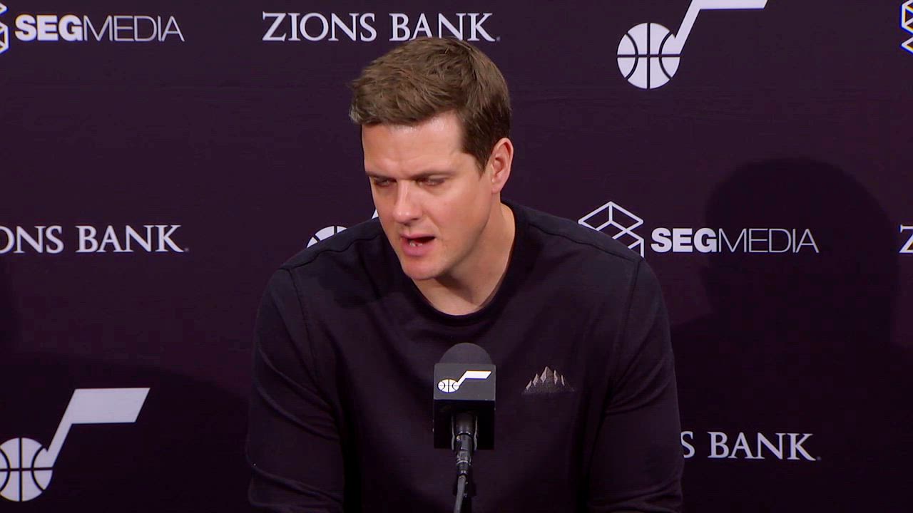 Video thumbnail for No Goodbyes for Will Hardy and Utah Jazz