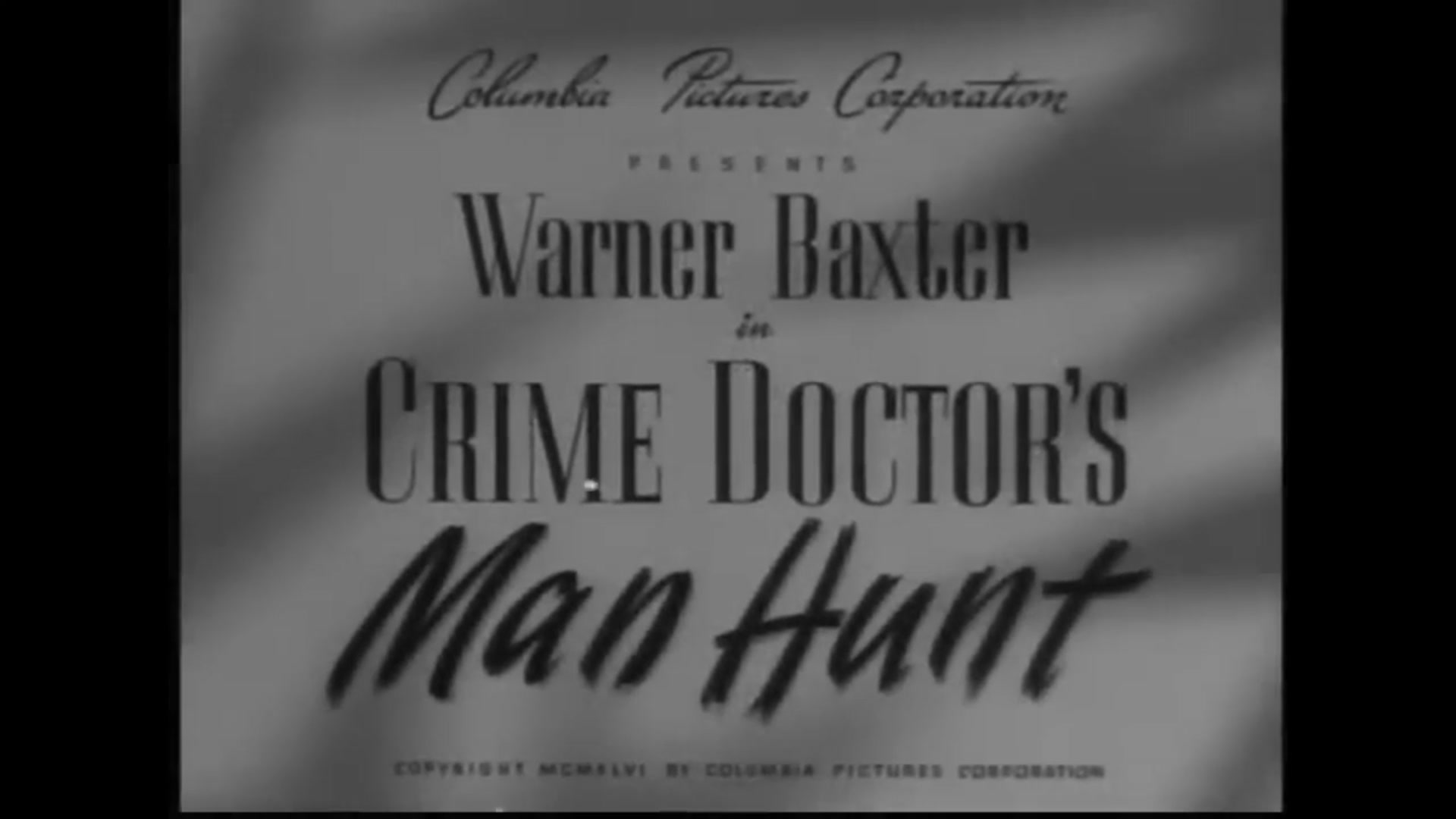 Video thumbnail for Crime Doctor's Man Hunt (1946)