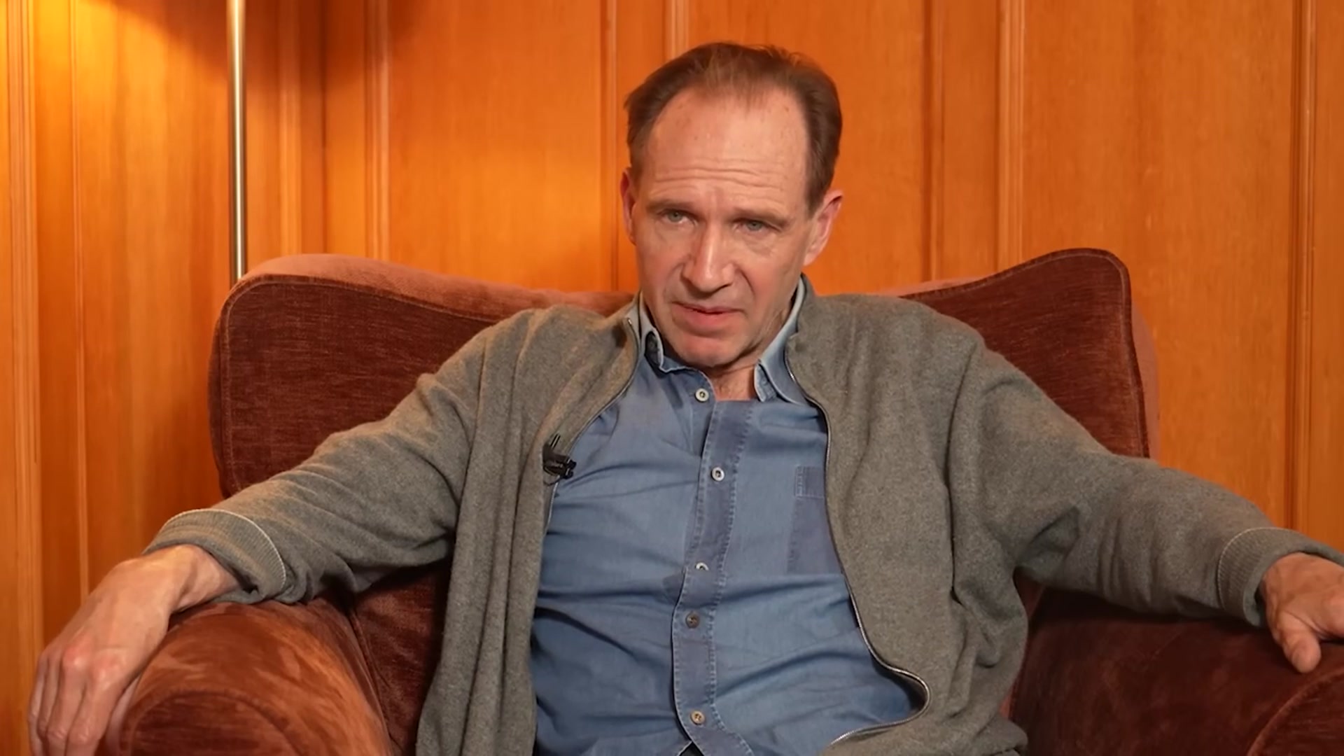 Video thumbnail for Ralph Fiennes on Donald Trump, the Pope, and AI in acting