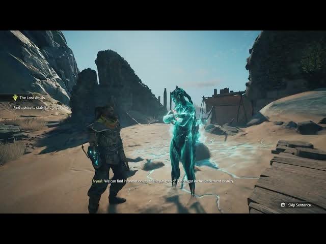 Video thumbnail for Atlas Fallen Reign of Sand - The Lost Anvils: Awaken The Anvil Manifest Nyaal: Air Dash | Arif Scene