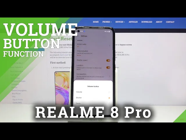 Video thumbnail for How to Change Volume Button Function in Realme 8 Pro – Sign Camera Option to Volume Button