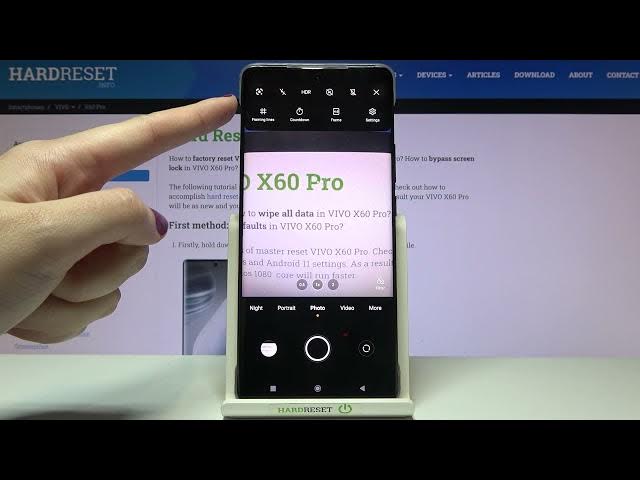 Video thumbnail for How to Turn On Camera Gridlines on VIVO X60 Pro – Turn Off Camera Gridlines