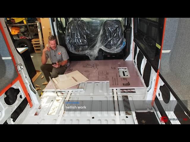 Video thumbnail for How to prep your Camper Van Floor for Sound Proofing, Insulation & Plywood