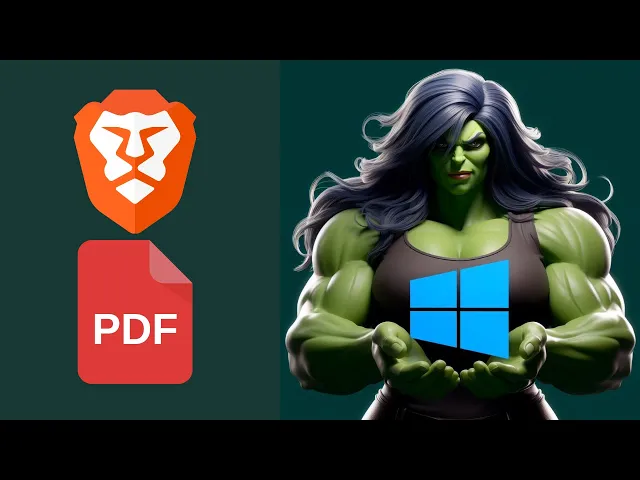 'Video thumbnail for How to Set Brave Browser as Your Default PDF Viewer on Windows 10 | GearUpWindows Tutorial'