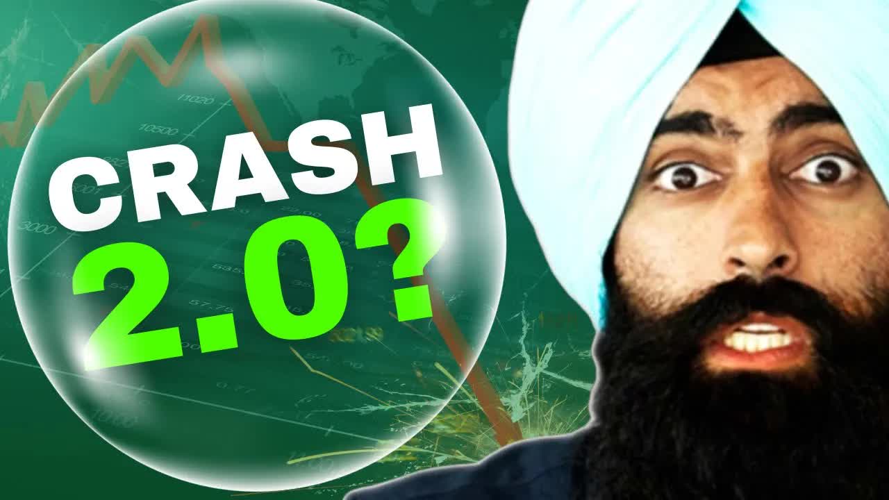 Video thumbnail for minority mindset: dot com bubble 2.0? tech stock market crash explained, investing advice