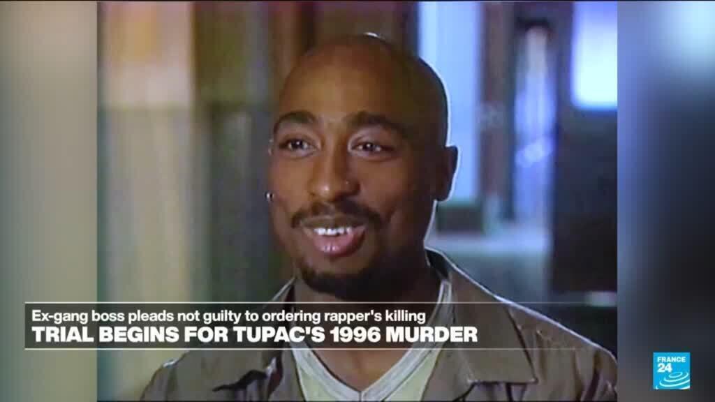 Video thumbnail for Tupac Shakur murder trial begins 30 years after rapper's death
