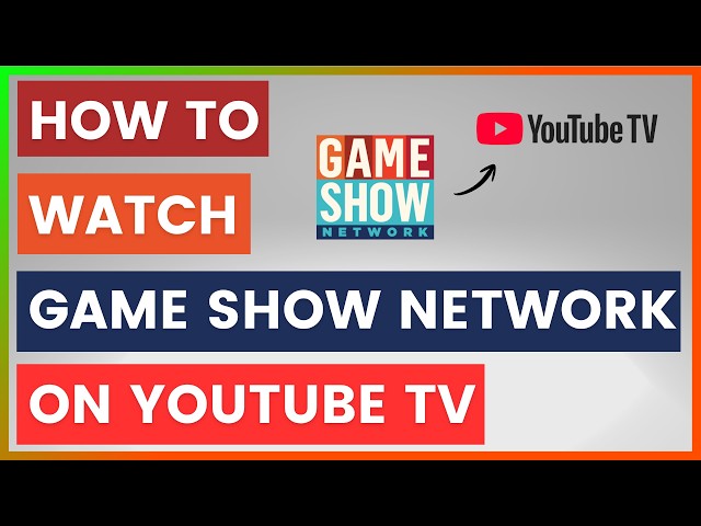 Video thumbnail for How To Watch Game Show Network On YouTube TV? [in 2026]