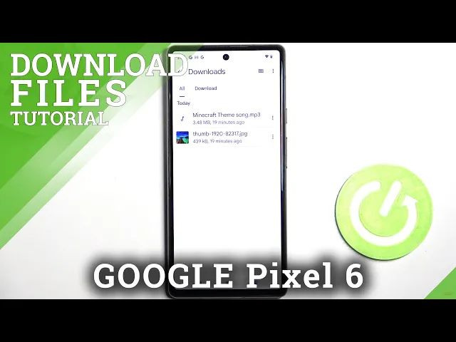 Video thumbnail for How to Locate Downloaded Files on GOOGLE Pixel 6 – Open Upload Media