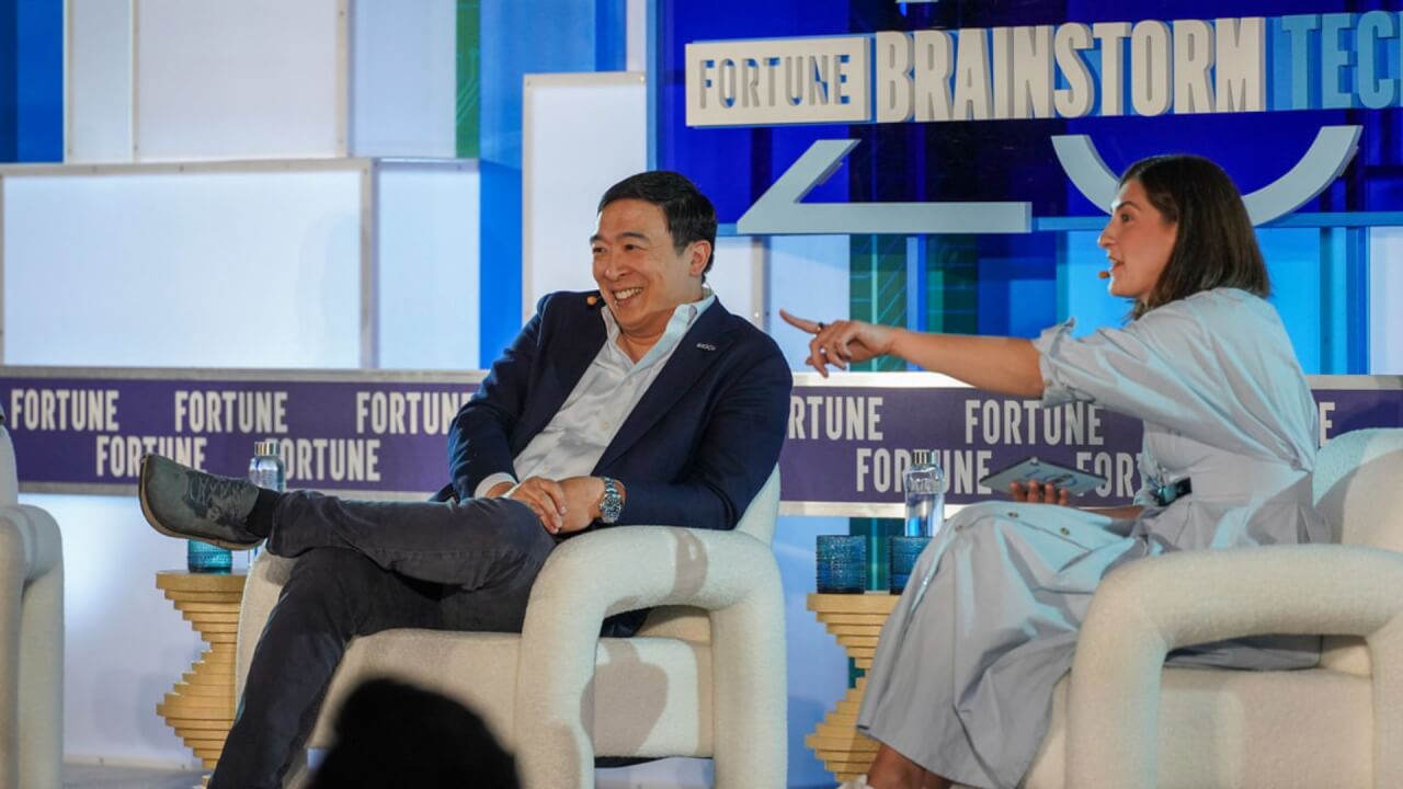 Video thumbnail for Andrew Yang on potential presidential run: "I'm too young not to run again"
