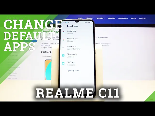 Video thumbnail for How to Change Default App in REALME C11 – App Settings