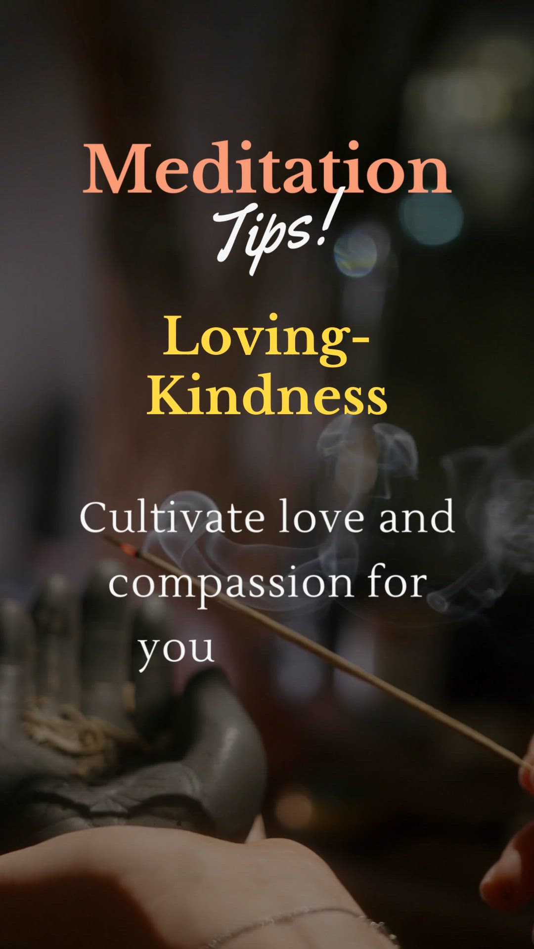 'Video thumbnail for Meditation Tips!'
