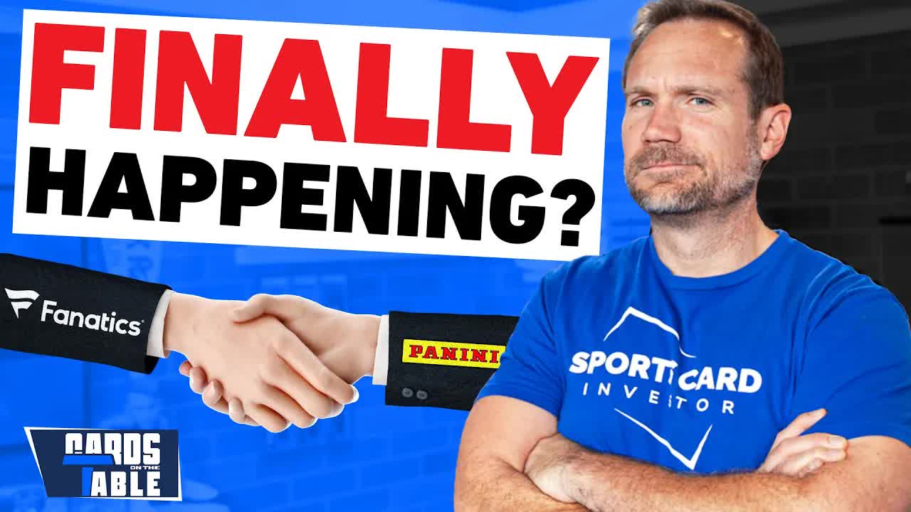 Video thumbnail for sports card investor: fanatics buying panini? breaking down the rumors, sports cards & card collecting impact