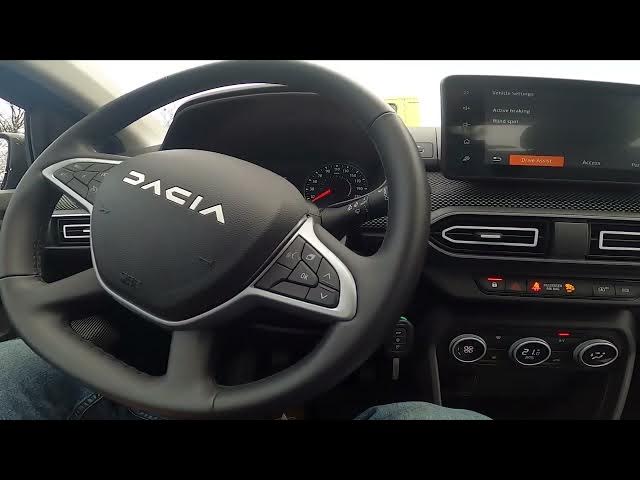 Video thumbnail for How to Enable or Disable Active Brake System in Dacia Sandero III ( 2021 - now )