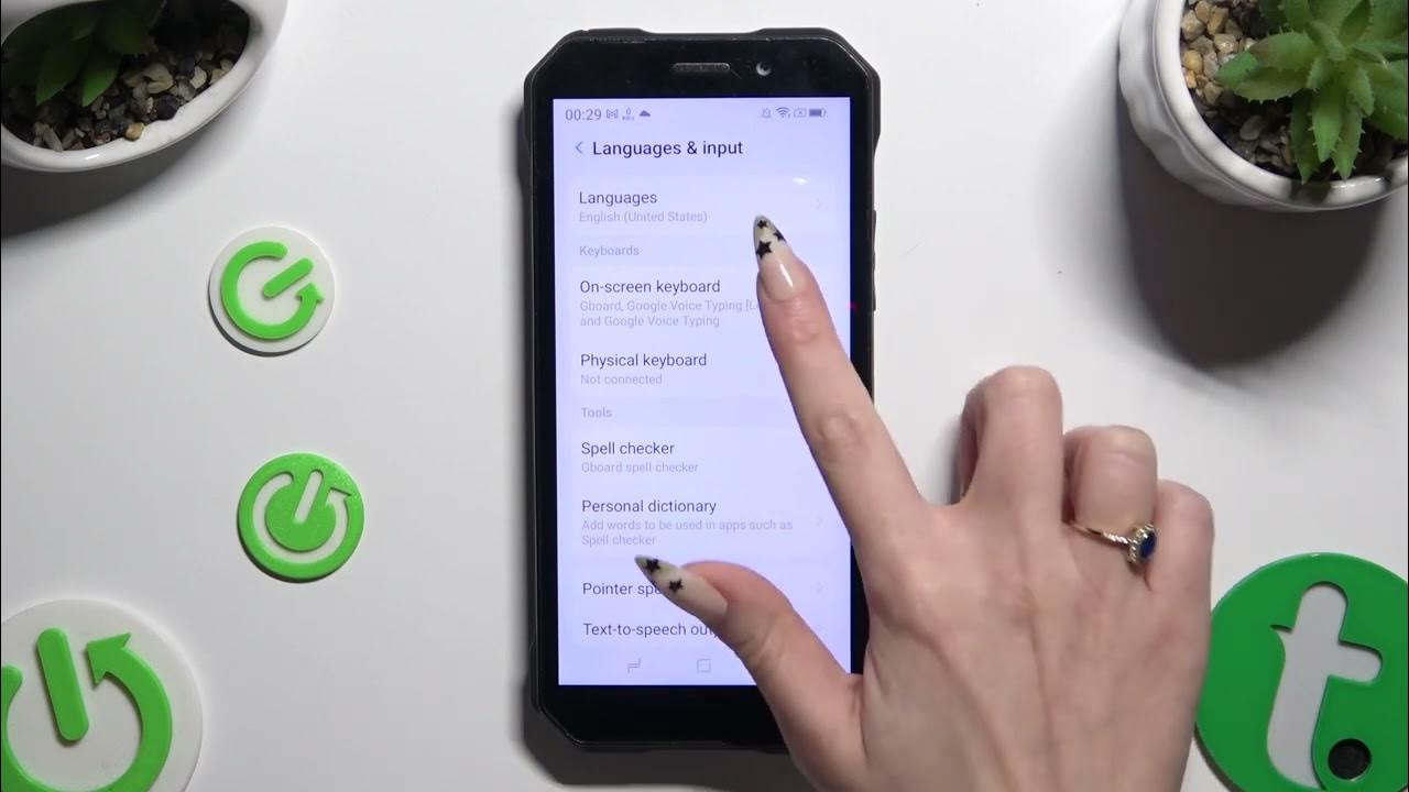 Video thumbnail for How to Find Text Correction Settings & Preferences on DOOGEE S61 Pro