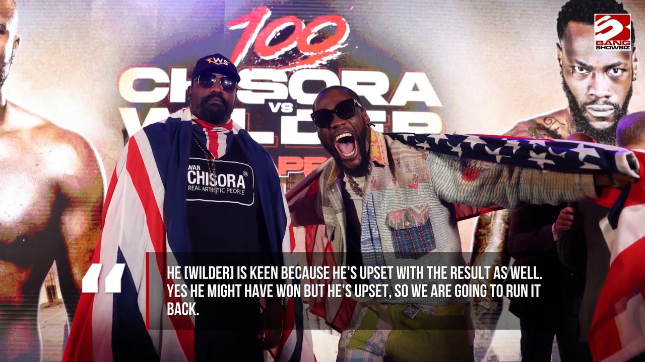 Video thumbnail for Derek Chisora has 'green light' for Deontay Wilder rematch