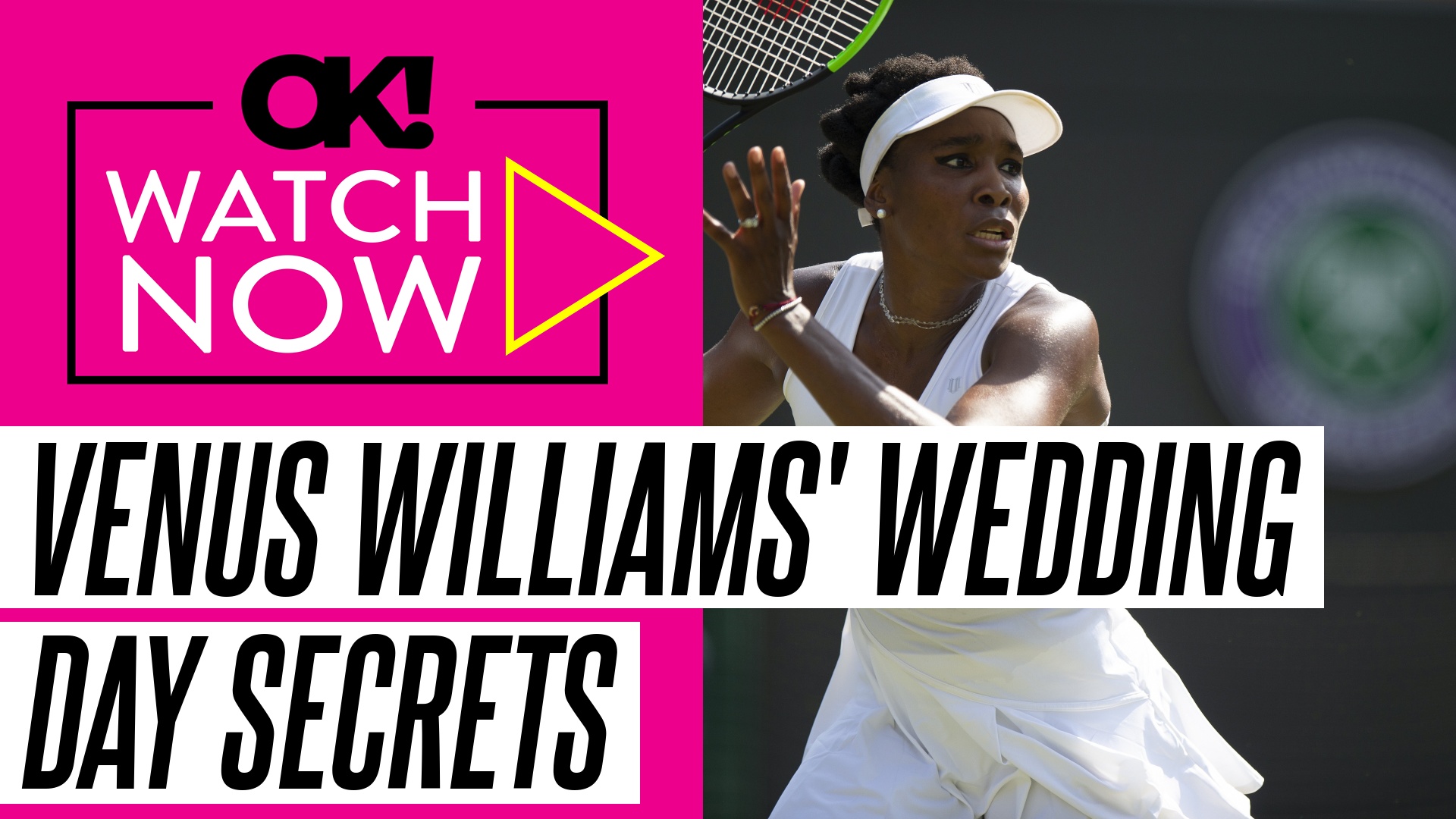 Video thumbnail for Venus Williams Shares Wedding Day Cliche's for The Knot's 30th Anniversary Issue