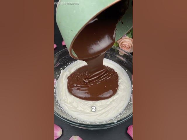 Video thumbnail for Only 3 Ingredients! Delicious Chocolate Ice Cream in 5 Minutes! #easyrecipe