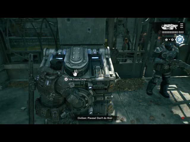Video thumbnail for Gears of War: E-Day - Act 2 Chapter 2: Supply Cache: Weapon Mods: Tactical Gear Changes