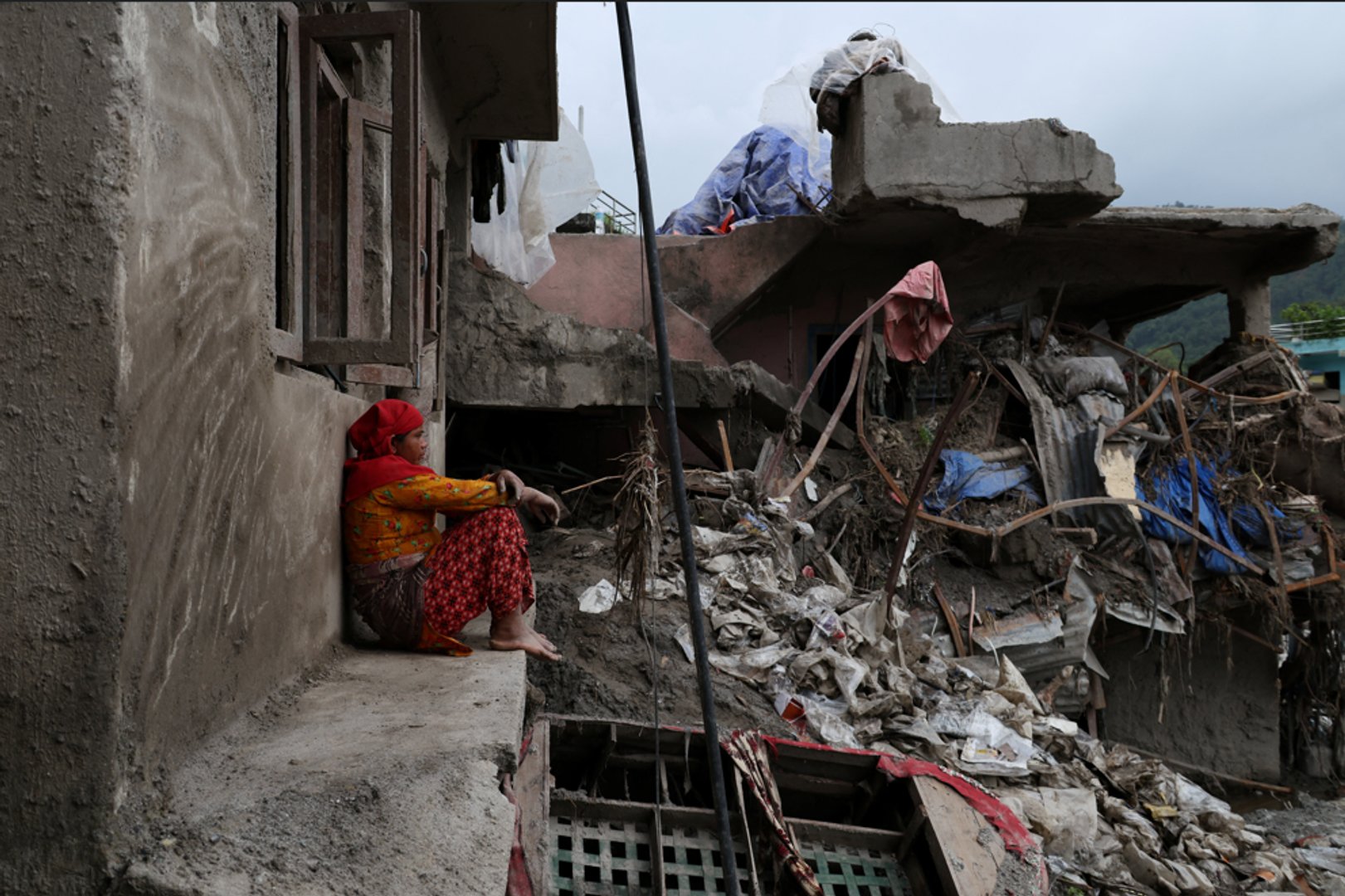 Video thumbnail for One month after Nepal’s catastrophic floods, thousands remain missing