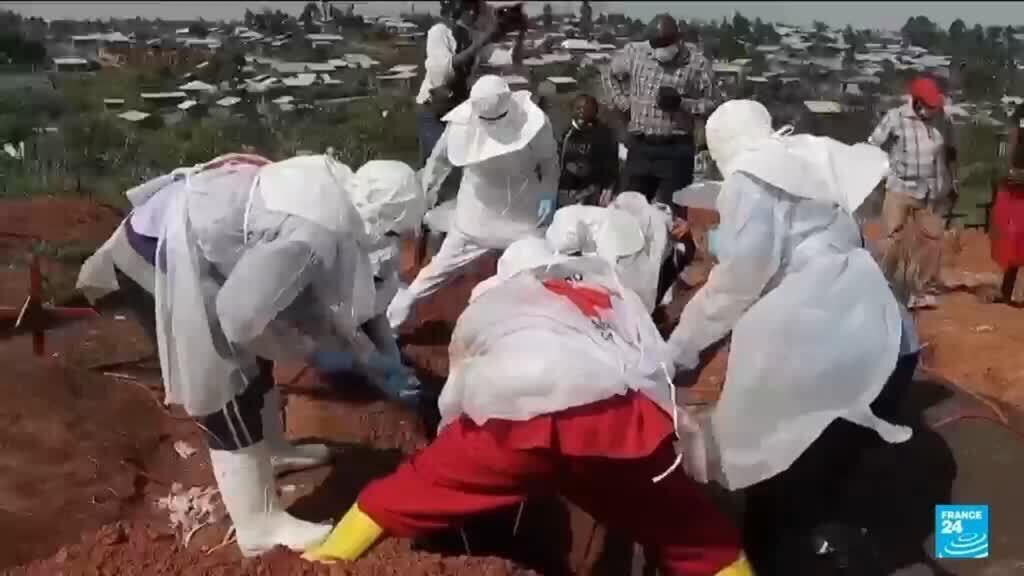 Video thumbnail for Ebola outbreak in DR Congo: One death every 30 minutes