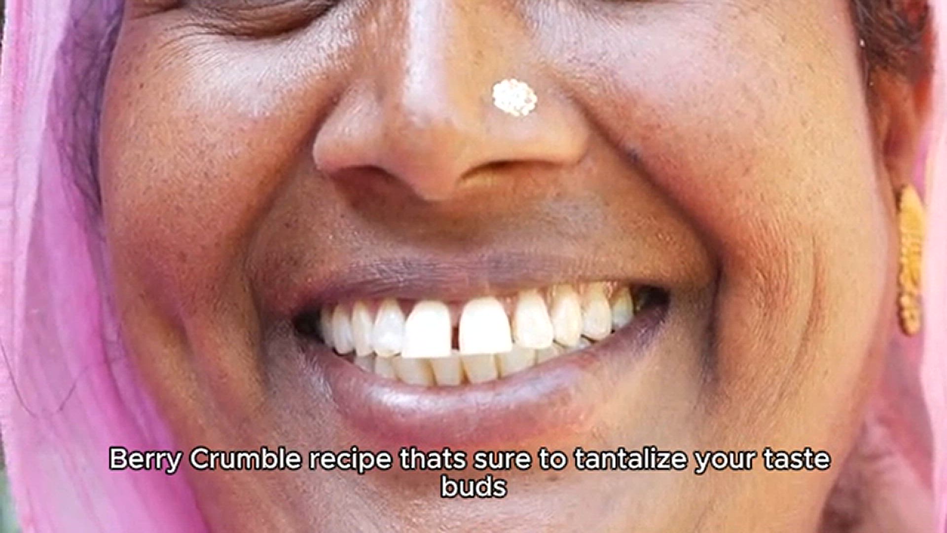 'Video thumbnail for Berry crumble recipe'