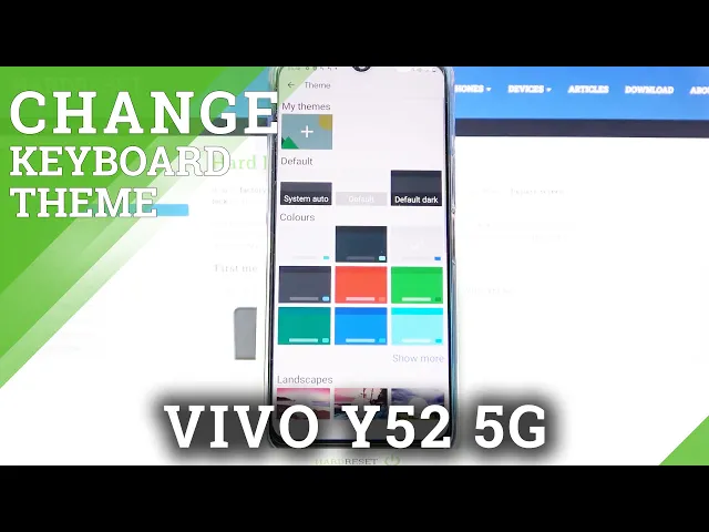 Video thumbnail for How to Customize Keyboard Theme on Vivo Y52 5G – Personalize Device Keyboard